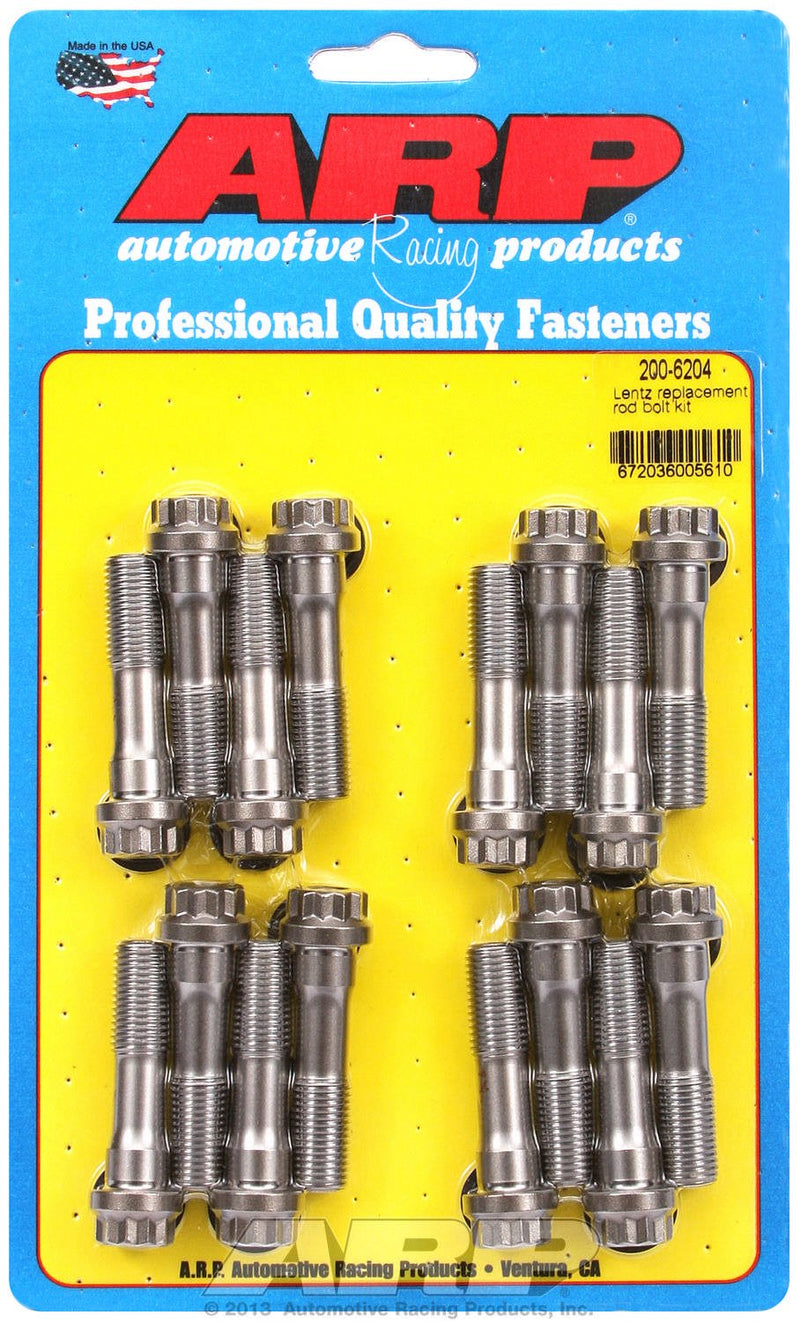 ARP 200-6204 Replacement Rod Bolt Kit 7/16" - 16 Piece
