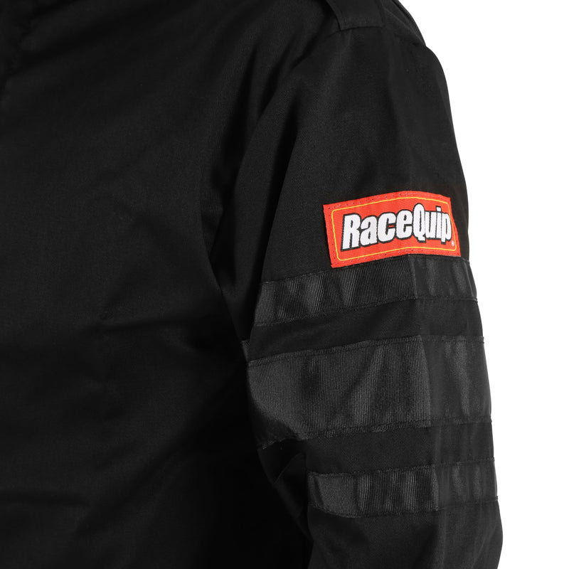 111004RQP RaceQuip® Driving Jacket 110 Series - SFI 3.2A/1 - Black - Medium-Tall