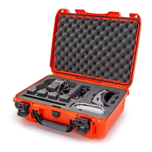 Waterproof Nanuk 925 Hard Case with Foam Insert for DJI Avata FPV Unit, Goggles and Fly More Combo - Orange (925S-080OR-0A0-C0745)