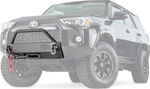 100022 WARN Semi-Hidden Fixed Winch Mount, Fits: 4Runner Toyota (2014-2023)