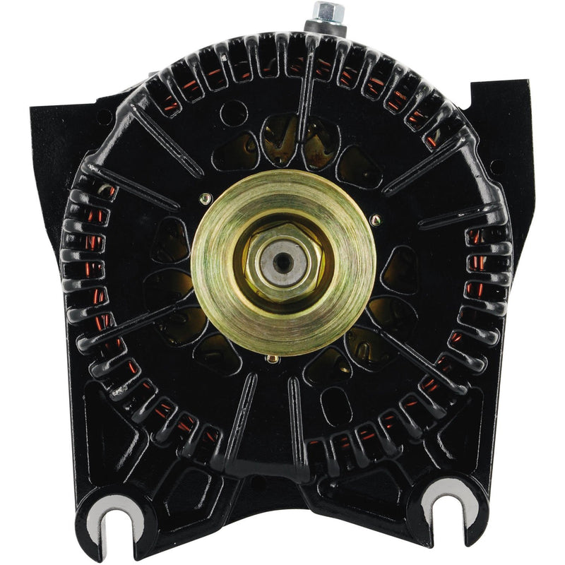 Alt Ford Powermaster 4G Black 200A 6 grv Pulley V MTG I-D-A VR