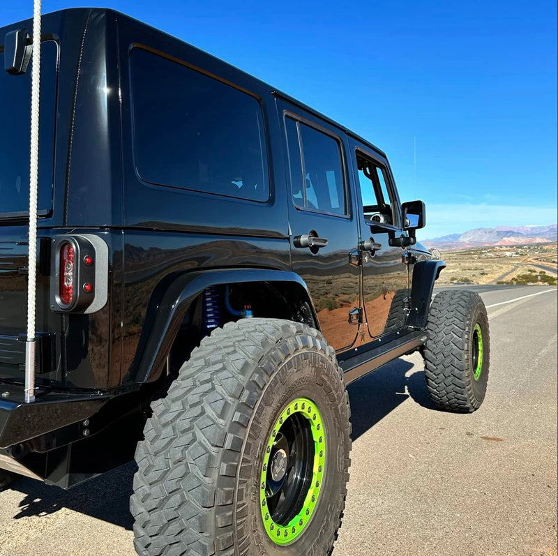 Combat Off Road Tail Gunner LED Tail Lights Flush Mount compatible with Jeep JK/JKU - SAE/DOT Approved