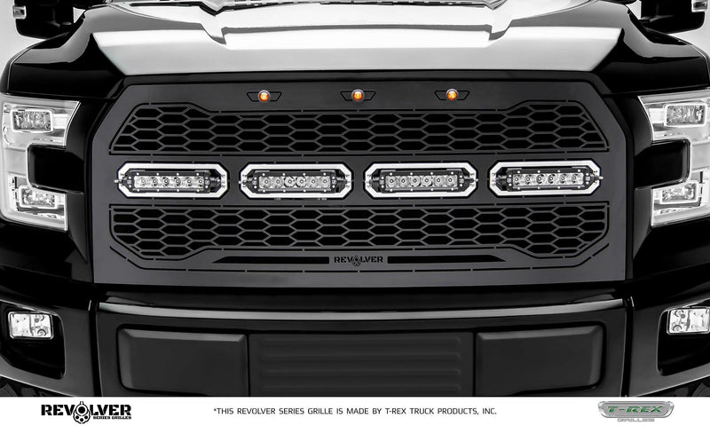 Black T-Rex 6515731 Revolver Grille for, 1 Pack