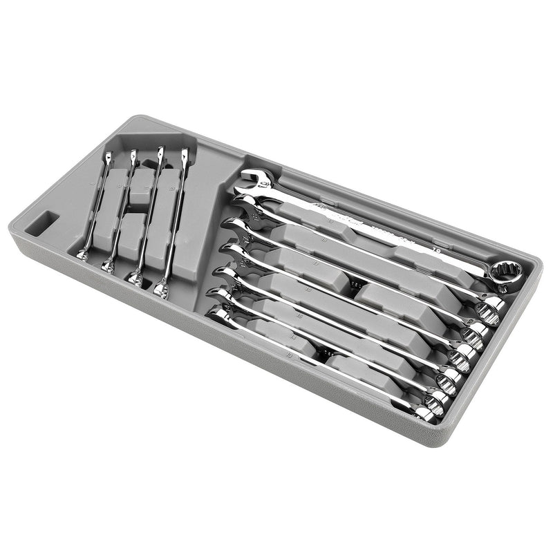 11 Pc. Ingersoll Rand Long Pattern Combination Wrench Set - Metric- 752057