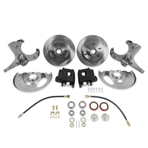 Front Disc Brake Conversion Brothers Trucks DBC6LOESTOCK - 6 Lug - Stock Sprindles