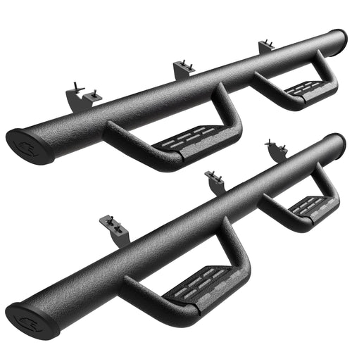 Tyger Auto Running Boards Tyger Access Compatible with 2024-2026 Toyota Tacoma (Fits Hybrid) | Double Cab | TG-AS2T24003 | Textured Black Drop Step Rail