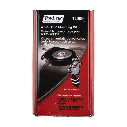 ToyLok Retractable Cable Security Lock for Lippert ATV Mounting Kit