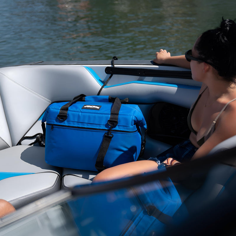 AO Coolers Soft-Sided Original Cooler Bag, Leak-Proof, Insulated, Lightweight, Black, 36-Can