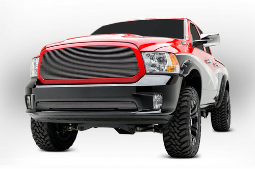 Horizontal T-Rex 20458 Aluminum Polished Finish Billet Grille Insert for Dodge RAM 1500