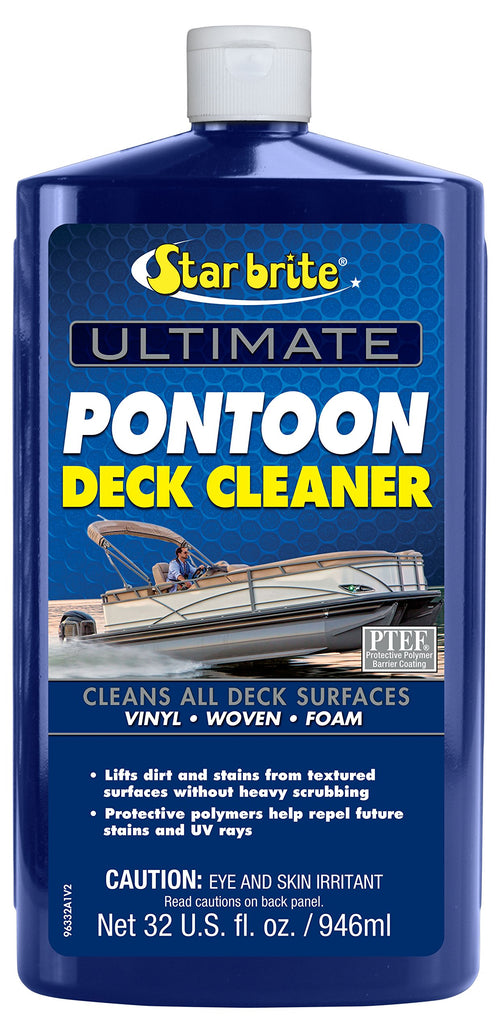 Ultimate STAR BRITE Pontoon Deck Cleaner - Lift Dirt & Stains from All Carpets, Woven, Foam & Textured Surfaces - 32 OZ (096332)