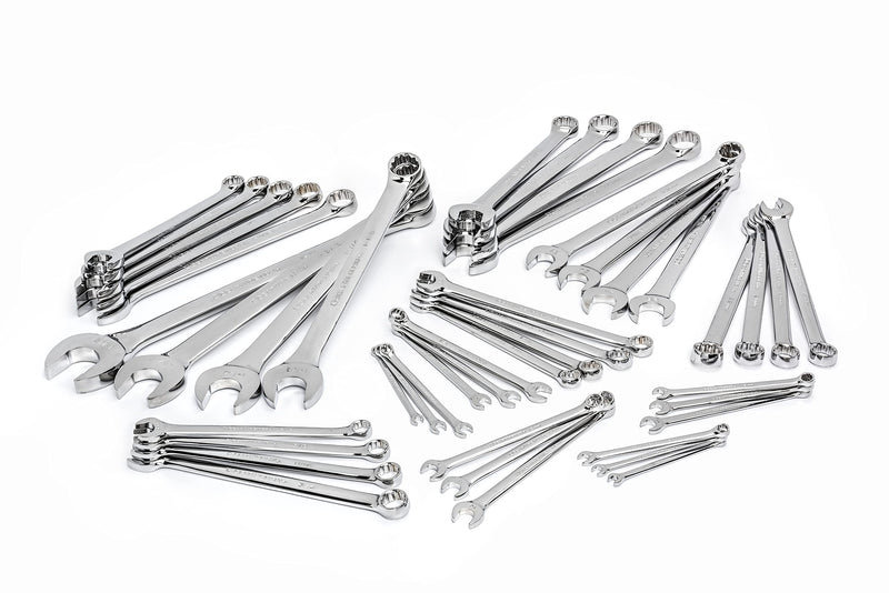 44 Pc. GEARWRENCH Master Combination Wrench Set, Metric/SAE - 81919