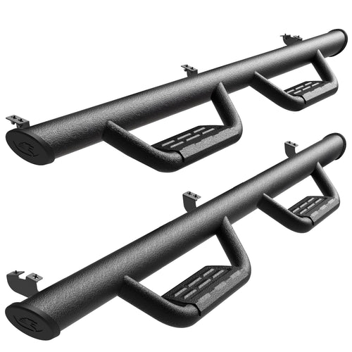 Tyger Auto Running Boards Tyger Access Compatible with 2005-2023 Toyota Tacoma | Double Cab | TG-AS2T24004 | Textured Black Drop Step Rail