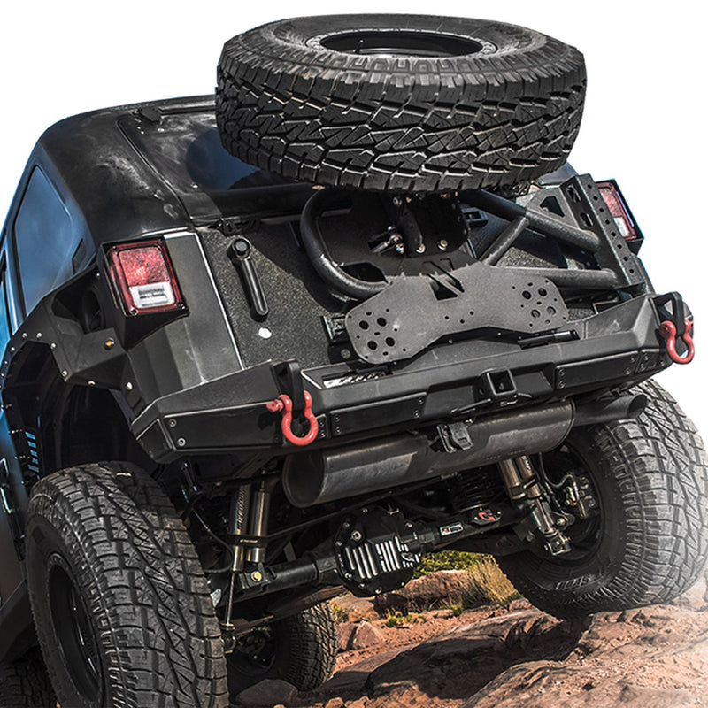 SLANT BACK SmittyBilt TIRE MOUNT - SB76857-05