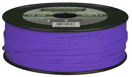 Install Bay 16 Gauge Primary Wire - Purple (500 Feet)