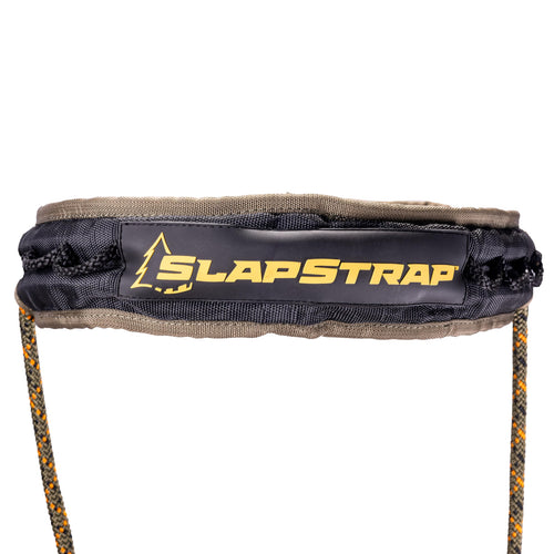 Hunter Safety System Single SlapStrap: Rope Management System for Saddle Hunting and Tree Stand Safety – Secure Lineman’s and Tether Rope with MOLLE Loops, Gear Storage & Included Pouch