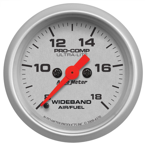 Ultra-Lite Auto Meter 4370 Wide Band Air Fuel Ratio Kit