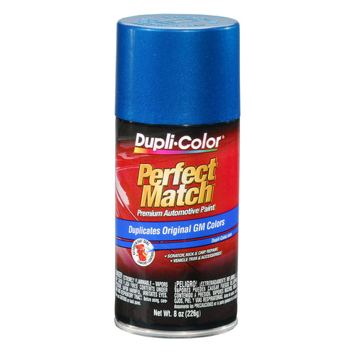 Automotive Spray Paint Dupli-Color EBGM04387 Perfect Match – General Motors Medium Quasar Metallic, 80 WA9544 – 8 oz. Aerosol Can