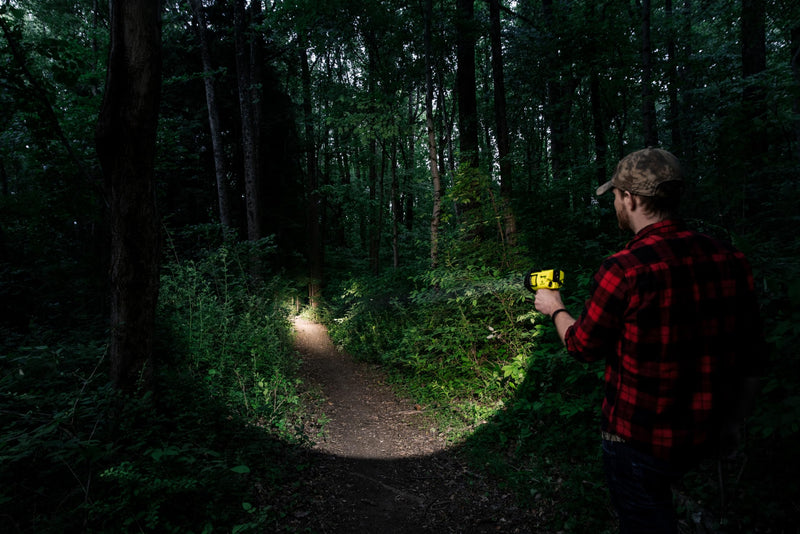 Streamlight WayPoint 44910 400 1400-Lumen 400,000-Candela Rechargeable Handheld LED Spotlight for Outdoor, Marine, and Emergency Use, Yellow