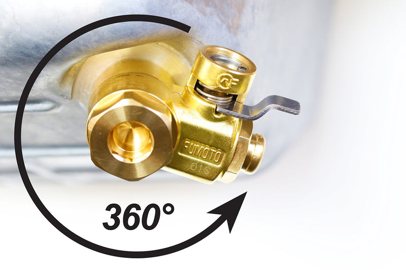 New F102SX Generation Fumoto® Valve with PF-3/8 Thread Size