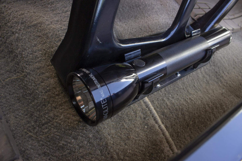 Front Seat FISHBONE Flashlight Mount - YJ