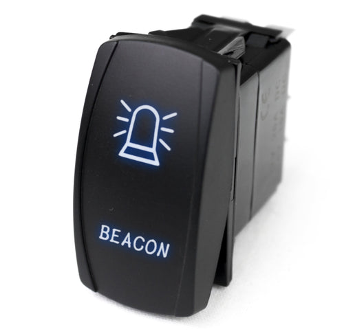 Race Sport LED Rocker Switch RSLJ51B w/ Blue LED Radiance