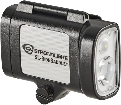 Streamlight 61626 250-Lumen SL-Sidesaddle Hands-Free Universal Hard Hat, Helmet, and Headgear LED Light with Mount and (3) AAA Alkaline Batteries, Black