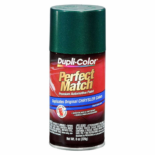 Chrysler Spruce Metallic Dupli-Color EBCC03927 Perfect Match Automotive Spray Paint – PPE/RPE – 8 oz. Aerosol Can