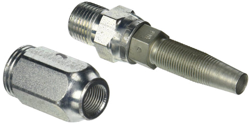Gates Field Attachable Type T 8C2AT-8RMPX for G2 Hose, 2 Wire, Male Pipe Swivel NPTF Without 30 Cone Seat, 1/2" ID