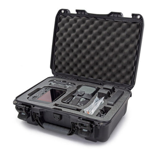 Waterproof Hard Case Nanuk 925 with Foam Insert for DJI Mavic 3 & Mavic 3 Classic - Fly More/Cine Premium Combo - Graphite