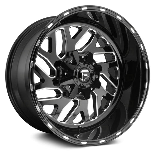 Black FUEL D581 Wheel with Painted (17 x 9. inches /5 x 114 mm, -12 mm Offset)