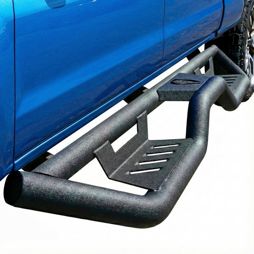 Tyger Auto Kobra Tyger Running Boards Compatible with 2009-2018 Dodge Ram 1500; 2010-2026 2500 3500; 2019-2024 Classic | Crew Cab | TG-KB2D25006 | Textured Black Drop Step Rail