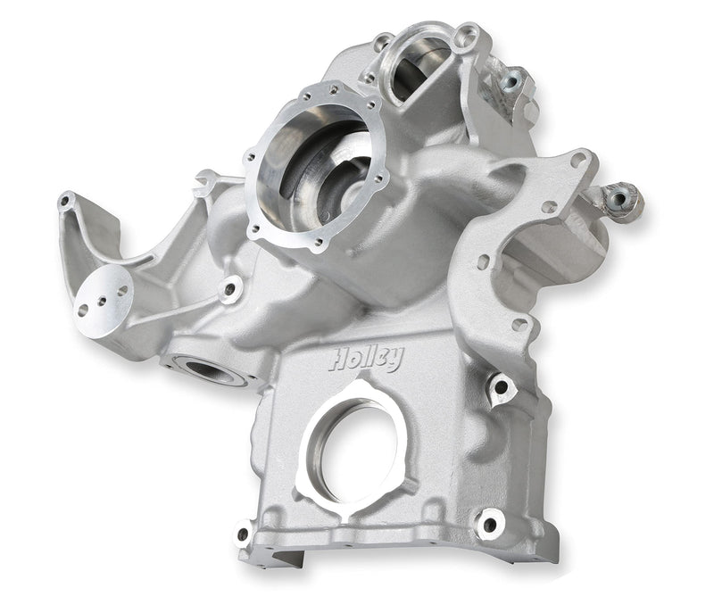 20-293 Holley Premium Mid-Mount Complete Accessory System - Natural Cast Finish