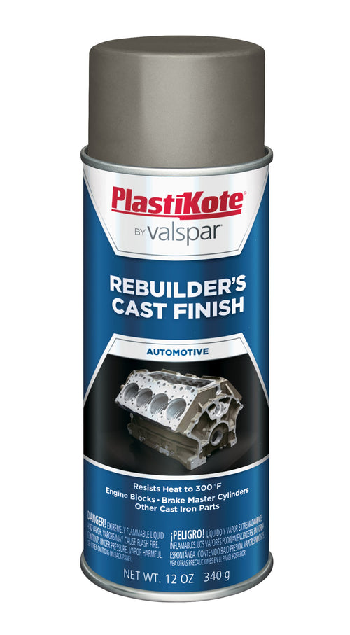 VHT 285 PlastiKote Gray Rebuilders Cast Finish, 12 oz.,Grey