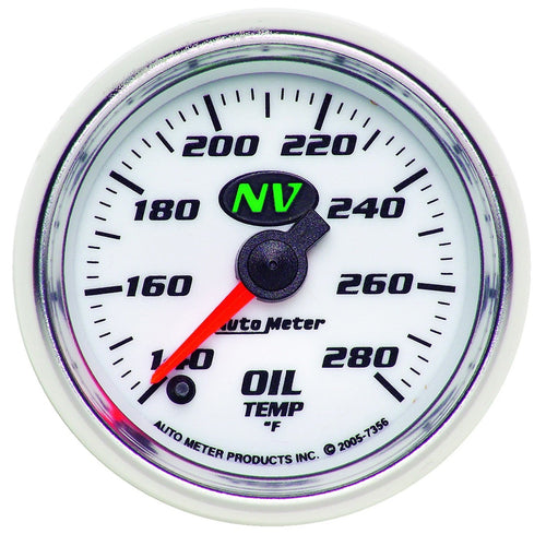 Oil Temp Auto Meter 7356 140-280 F