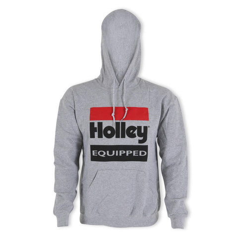 10023-MDHOL Holley Equipped Hoodie Grey