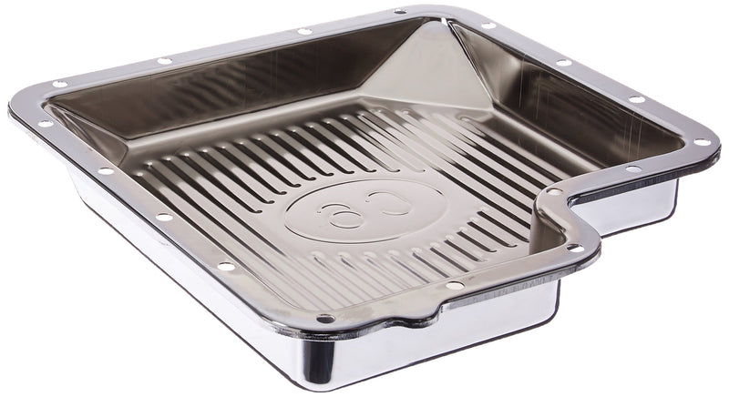 Trans-Dapt 9125 Chrome Finned Transmission Pan Trans-Dapt Performance