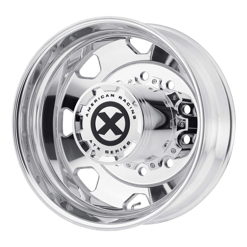 OCTANE ATX AO401 Polished Wheel with Aluminum (22.5 x 8.25 inches /10 x 285 mm, -168 mm Offset)
