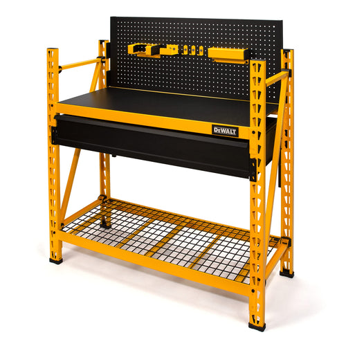2-Shelf DEWALT Industrial 4-Foot Storage Rack Work Station Kit (DXST3000WB)