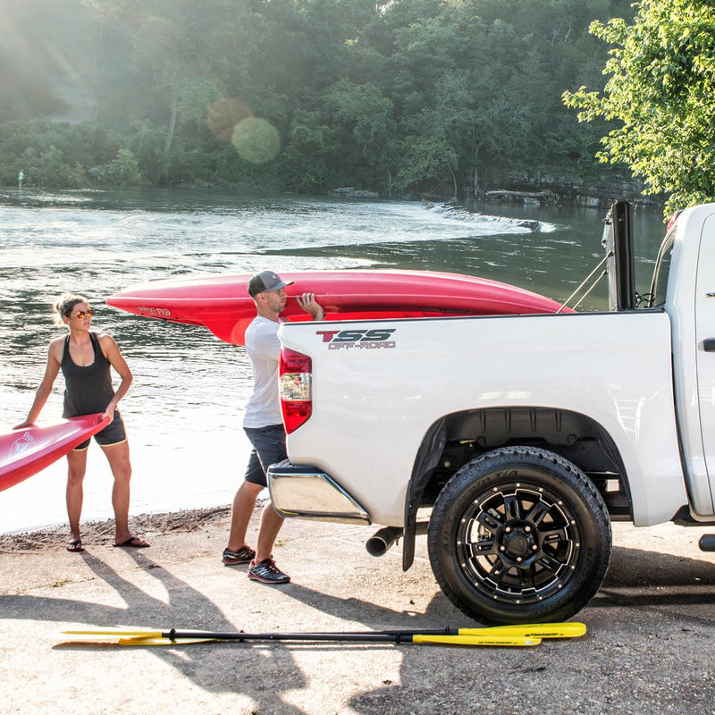 UnderCover Flex Hard Folding Truck Bed Tonneau Cover | FX41015 | Fits 2016 - 2023 Toyota Tacoma 6' 2" Bed (73.7")