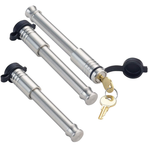 3 Pack Mixed Hitch Locks for Gen-Y Hitch 21K LB Mega Duty Series, Keyed Alike - Includes Lock for 2.5" Receiver