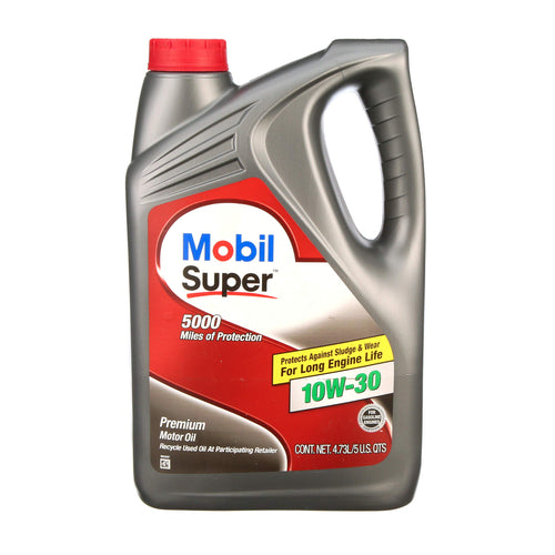 Mobil Super 10W-30 Mobil 1 Premium Motor Oil for Long Engine Life