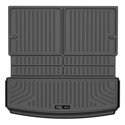 Husky Liners Cargo Liner Weatherbeater | Fits 2018-2024 Volkswagen Tiguan, Folds w/3rd Row | 1-pc Black - 25231