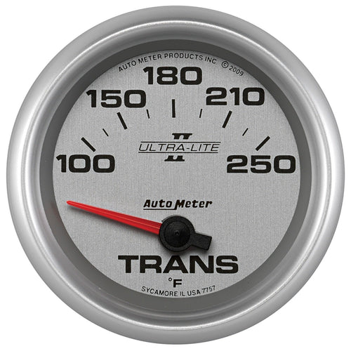 Auto Meter Ultra-Lite Pro II 2-5/8" 100-250 F Short Sweep Electric Transmission Temperature Gauge 7757
