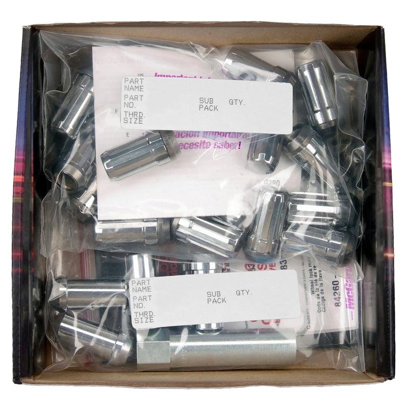 SplineDrive McGard 65562 Chrome Install Kit (1/2-20 Thread)