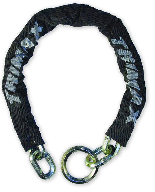 Trimax Super Chain Thex 3' 3" L with 12Mm Hexagon Chain Links THEX33, Wrap Packaging, Black