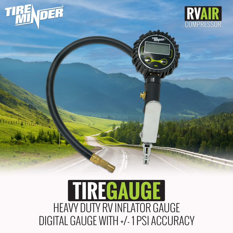 Silver TireMinder RV AIR Compressor