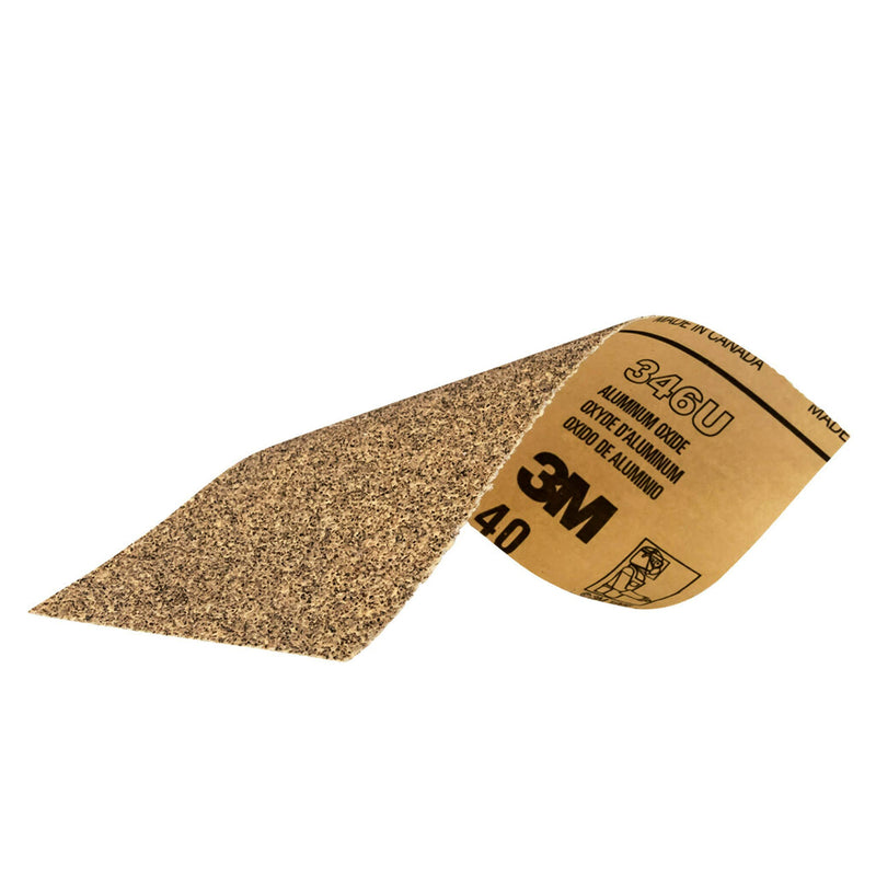3M Sandpaper, 40 Grit, 03038, 5 Sheets, 3 2/3 in x 9 in