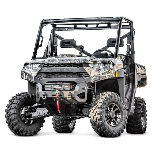 Front WARN UTV Bumper for Polaris Ranger XP: 900 (2014-19), 1000 (2018-19)