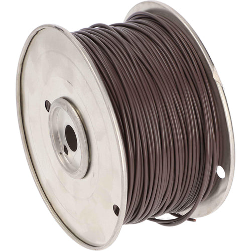 16 Ga Install Bay US GPT All Copper Primary Wire Brown - Coil of 500 Ft