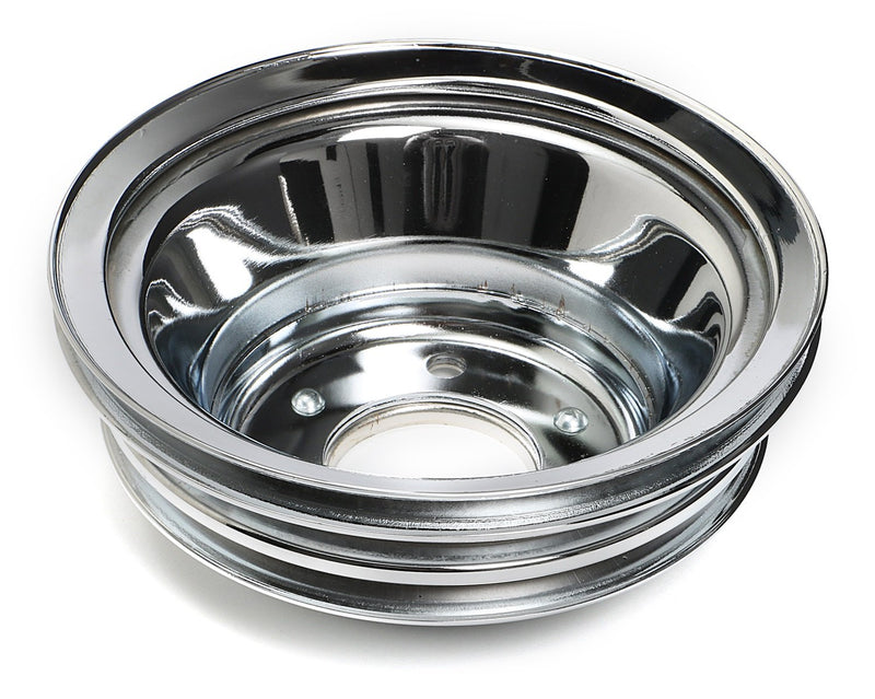 Chrome Trans-Dapt Performance Crankshaft Pulley 9724